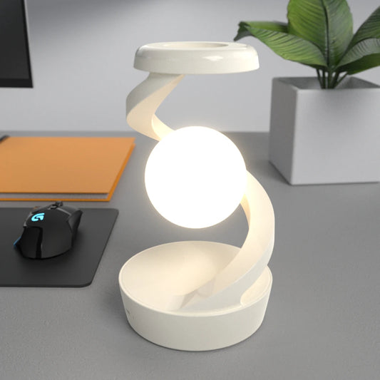 Creative Table Lamp, Rotating Floating Lamp