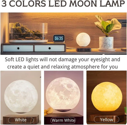 Levitating Moon Lamp