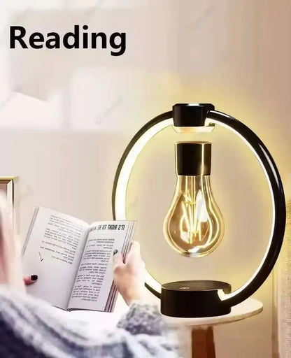 Magnetic Levitation Lamp Floating LED Bulb Home Office Desk